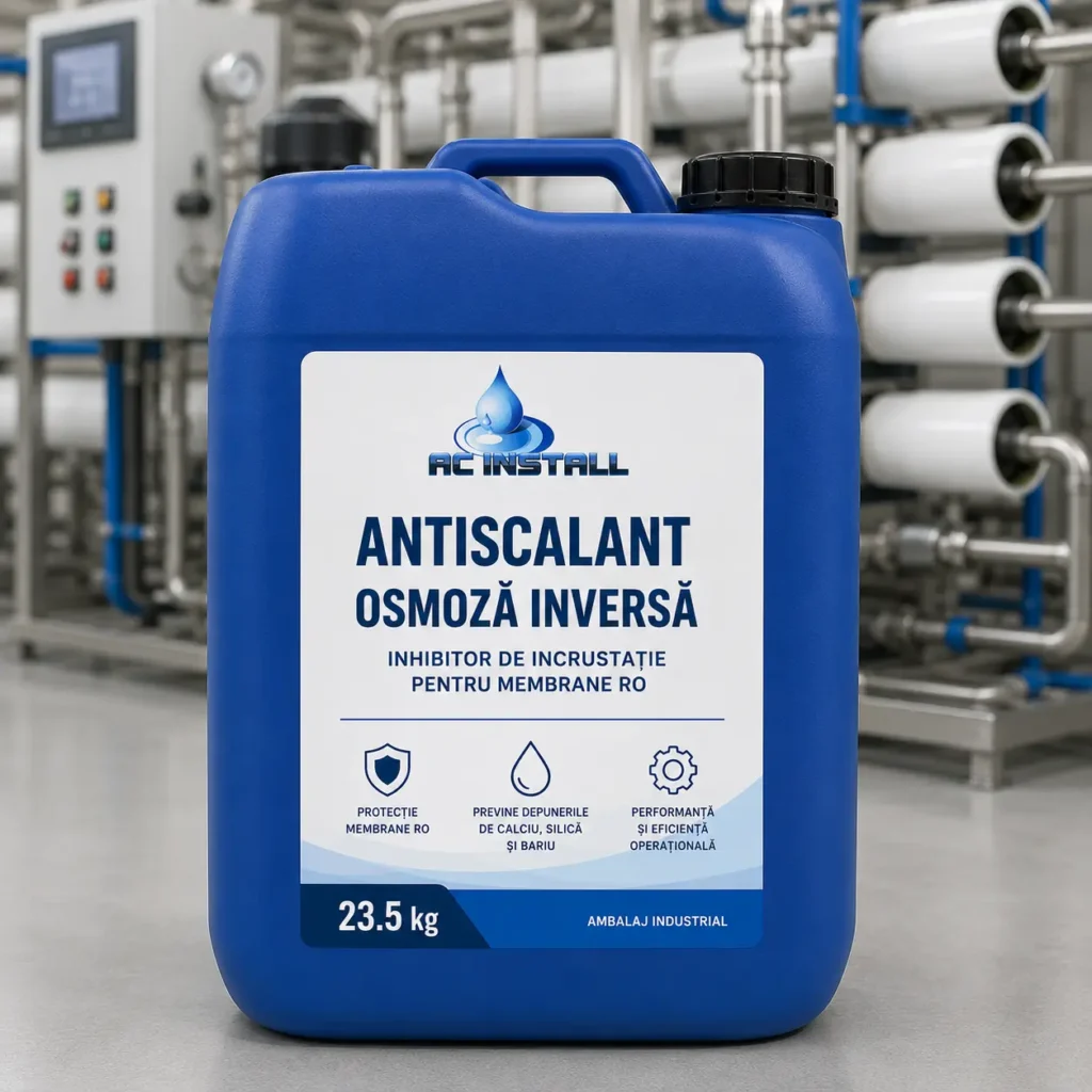 antiscalant osmoza inversa pentru membrane RO industriale AC Install