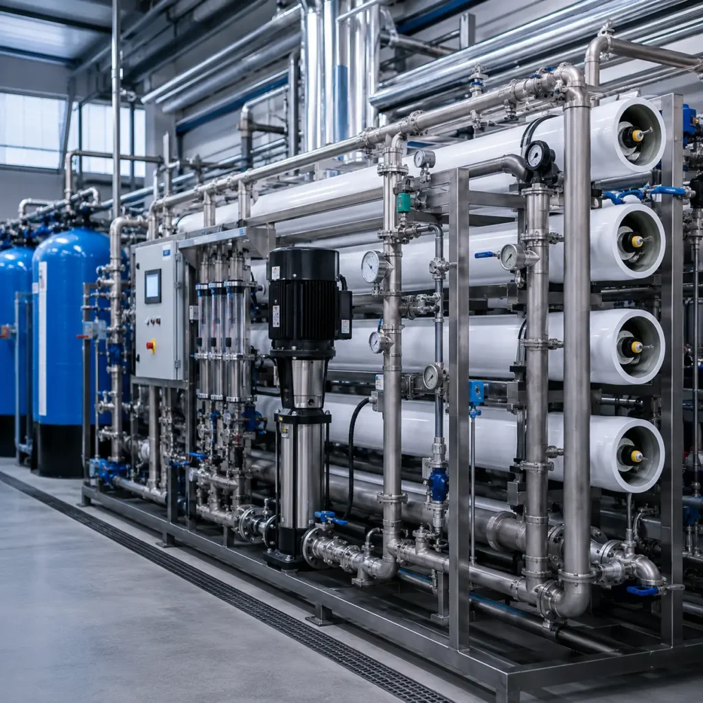 Tratarea apei industriale prin osmoza inversa si sisteme avansate de filtrare
