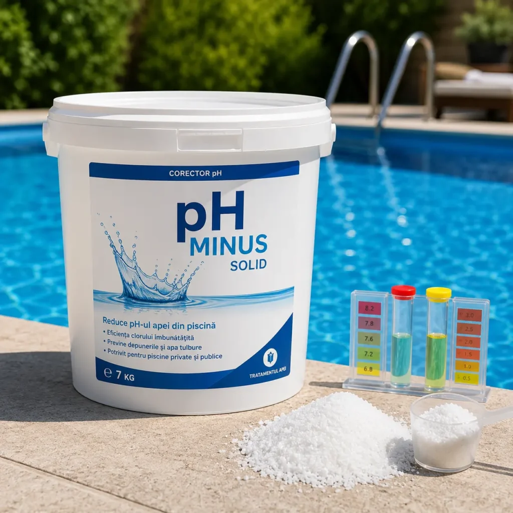 pH Minus piscina granule pentru reglarea pH-ului